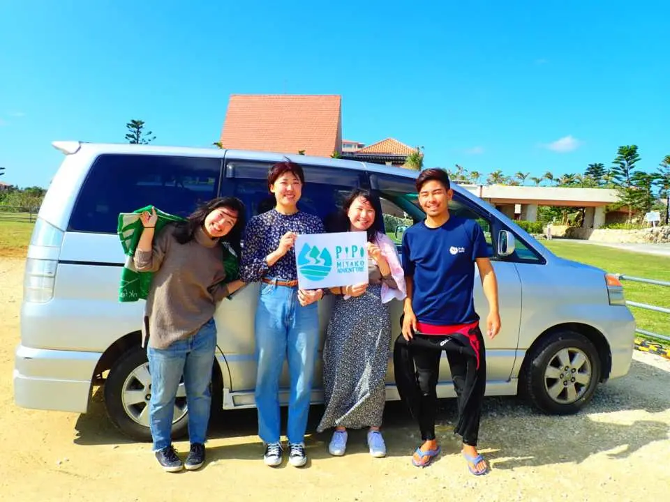 集合場所：シギラビーチ第二駐車場（シギラビーチ第二驻车场）。