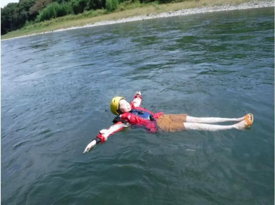 River floating. Depending on the river conditions and progress, those who wish to participate will be invited to try it.