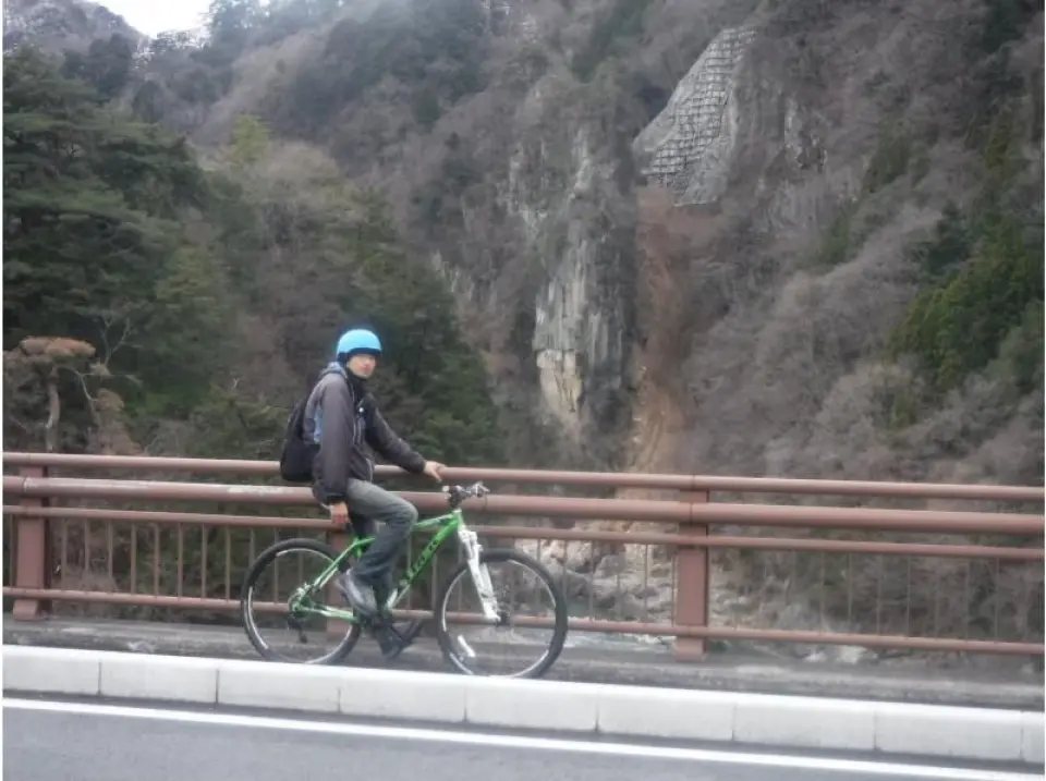 鬼怒川温泉随一の巨岩「盾岩」