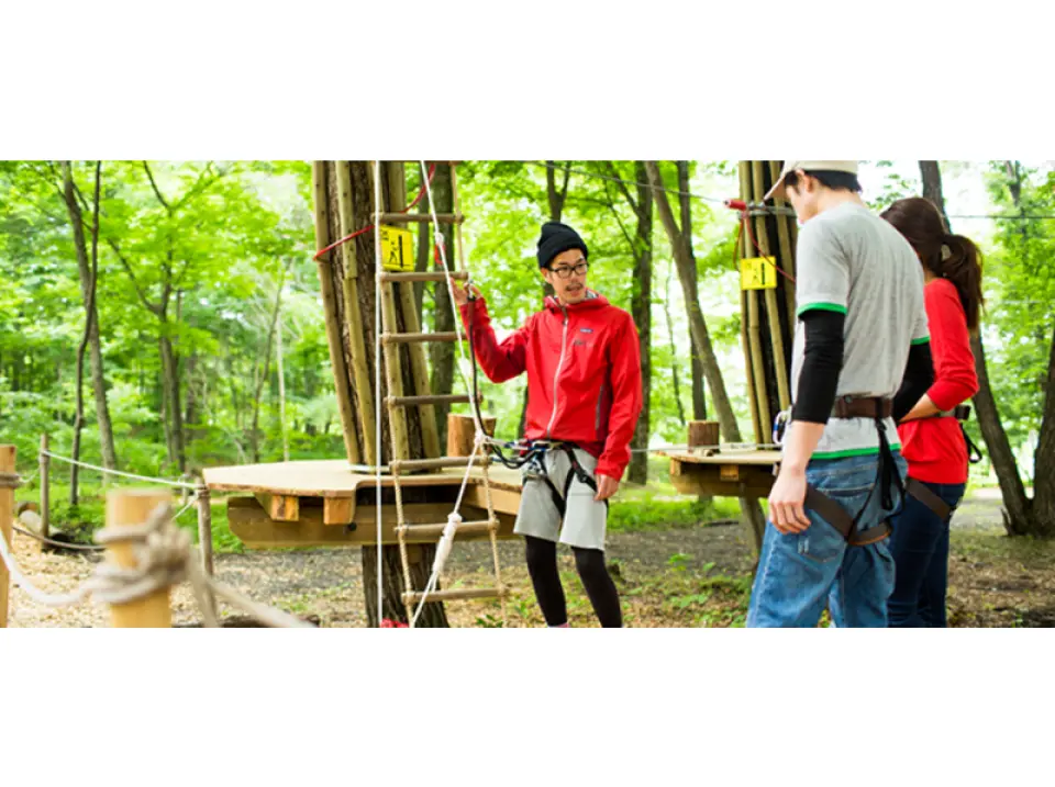 These are all important things, such as precautions and rules on the course and how to use a harness. 
The course will continue until you understand everything, and then there will be a test at the end. (Course duration: approximately 30 minutes)
