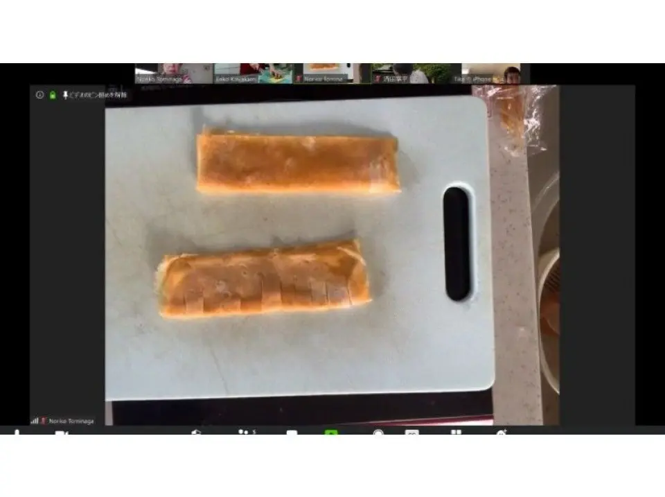Rolled eggs