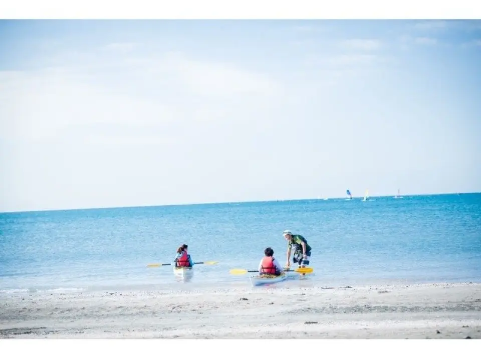 Paddle out. (Afternoon session starts at 2:00 PM)

Let's go!

All that's left is to have fun!
The most important thing is... a smile.