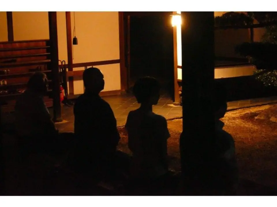 Zazen feels completely different after moving your body.