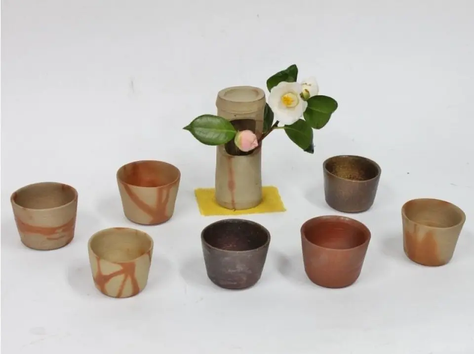 Bizen ware clay