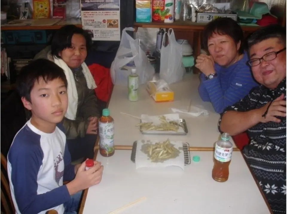 Enjoy freshly caught smelt!