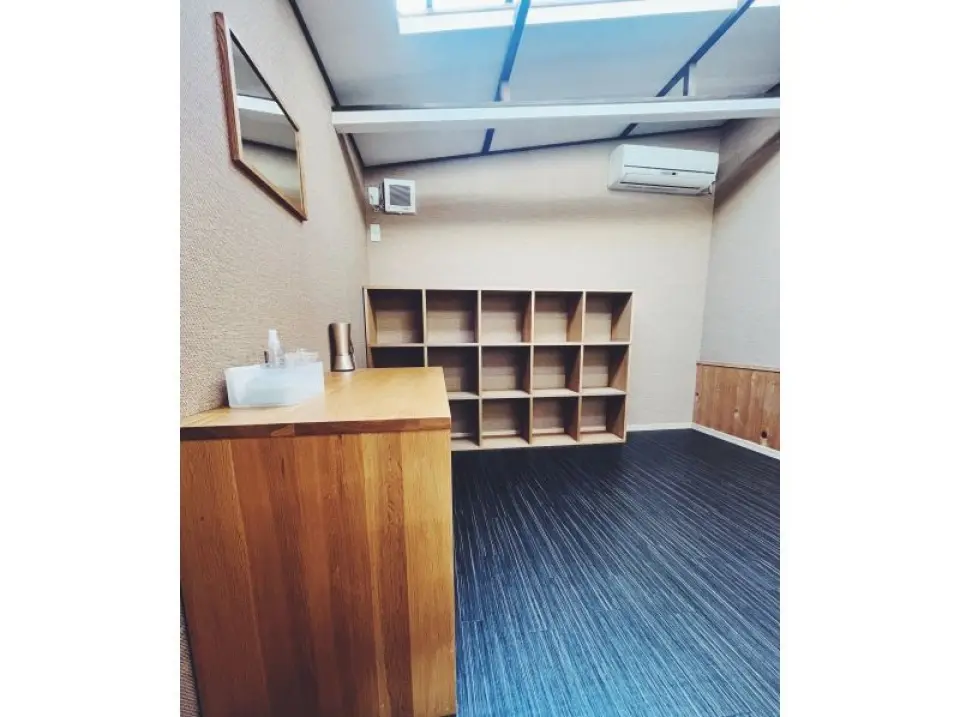 更衣室设施齐全。