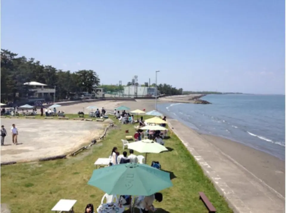 海風が気持ちいい！