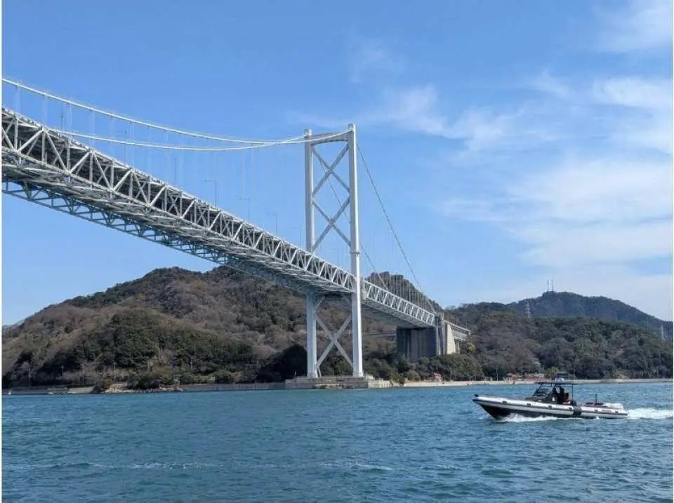 Innoshima Bridge and Ohama Lighthouse