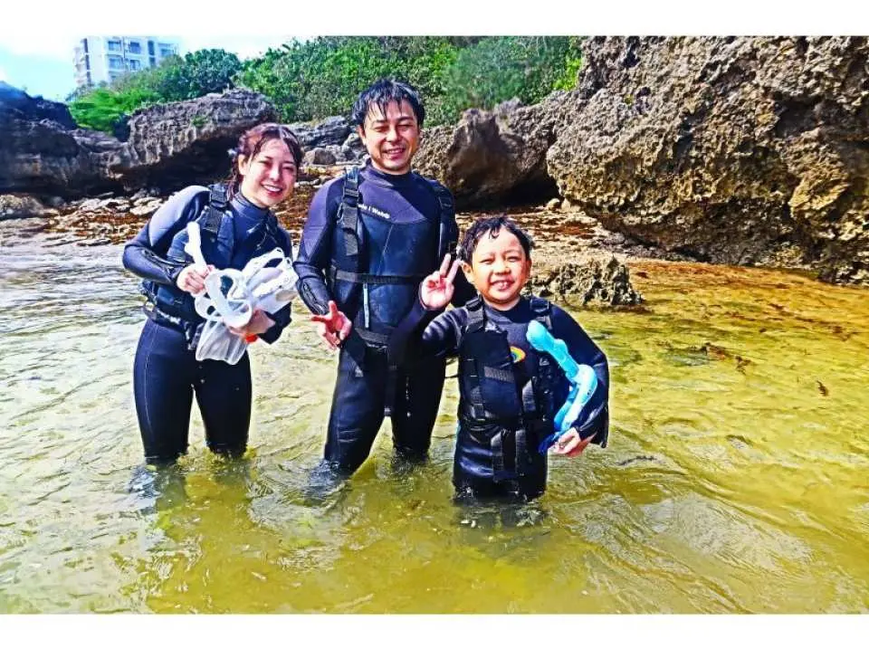 Family snorkeling experience!