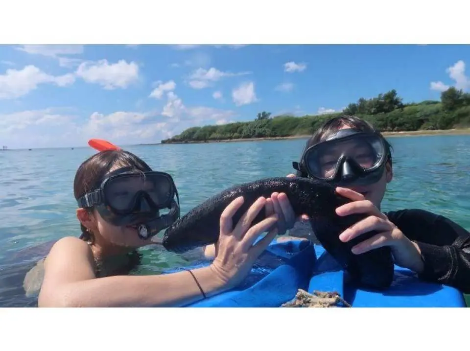 Experience in progress ④. Interacting with marine life through snorkeling!