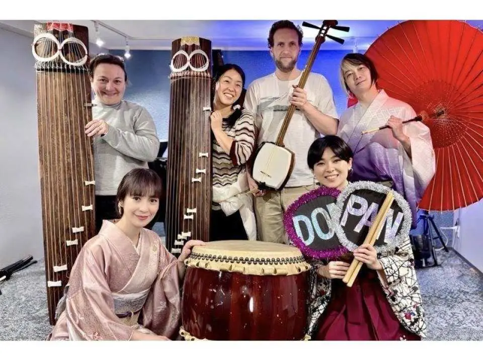 Japanese musical instrument experience