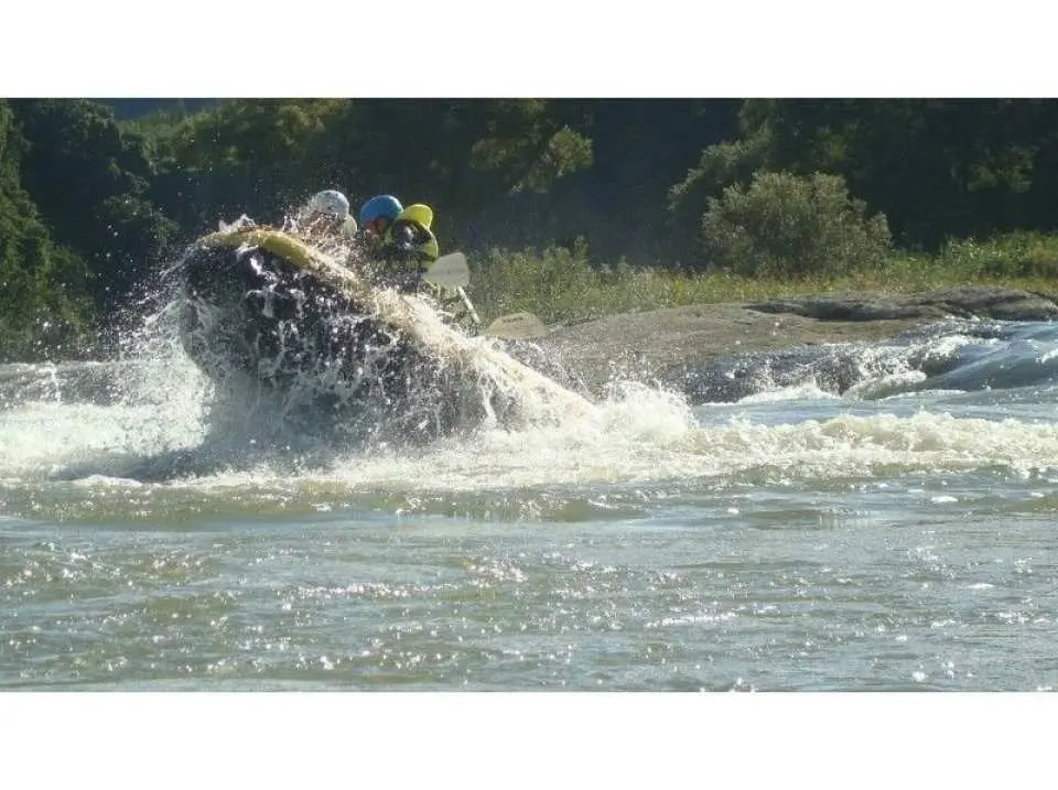 We will challenge the rapids and rapids!