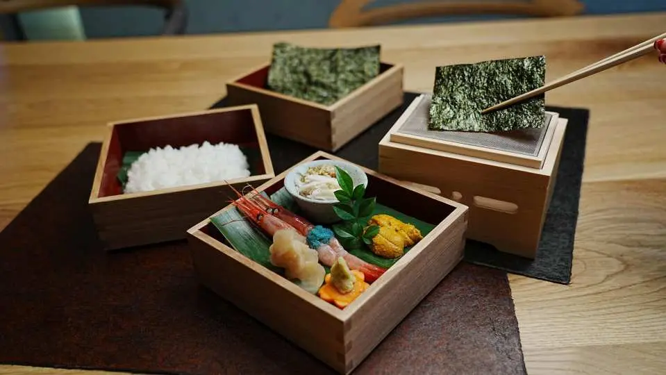 手工炙烤手捲壽司（圖片僅供參考）