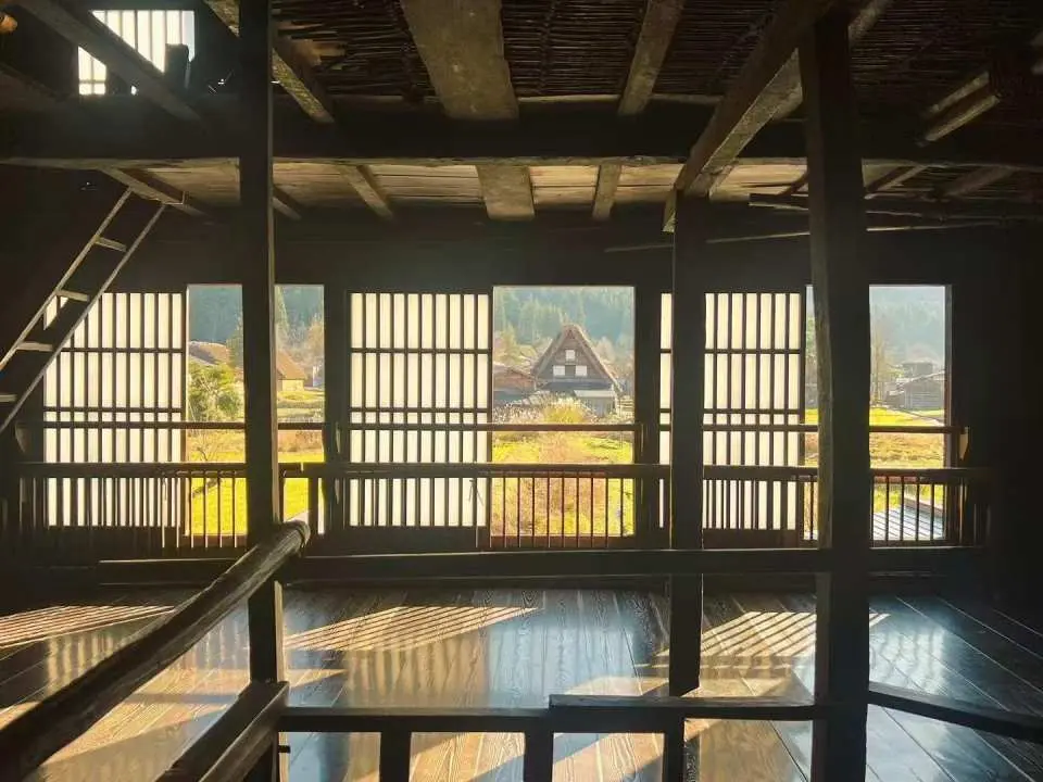 The largest Gassho-zukuri house, the Wada family.