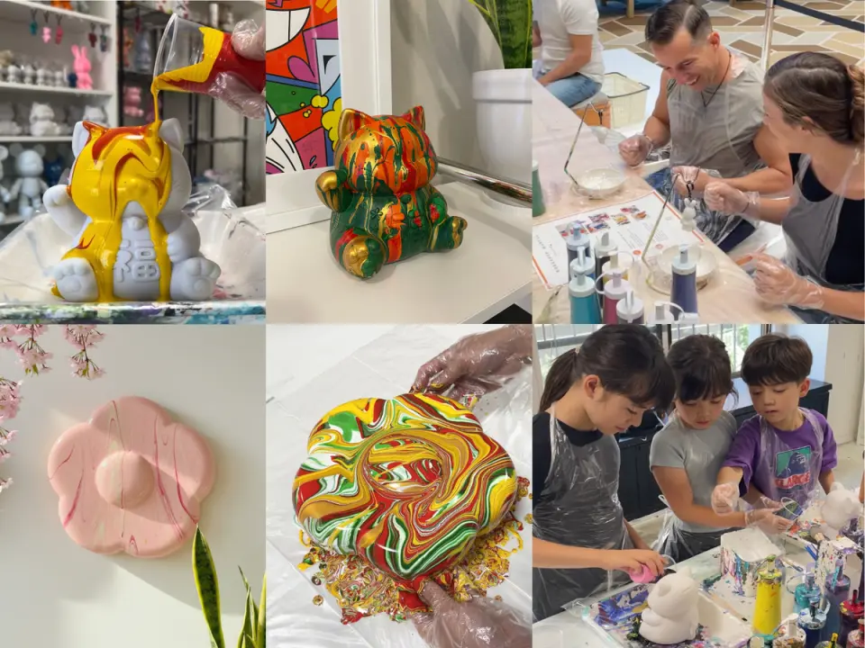 Japanese figurine making experience (figurines & keychains) (13621)