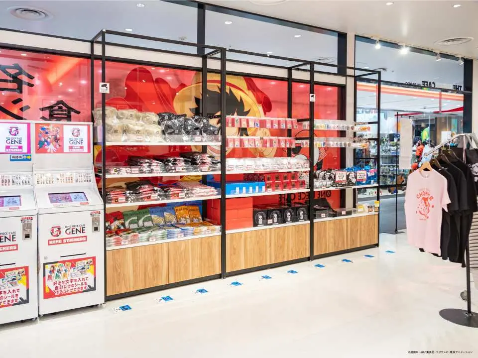 [Collaboration Cafe Original Goods] The adjoining goods shop sells a wide variety of ONE PIECE-related products, including original goods featuring limited-edition illustrations! *The goods shop is free to enter, so customers who do not enter the cafe can also use it!