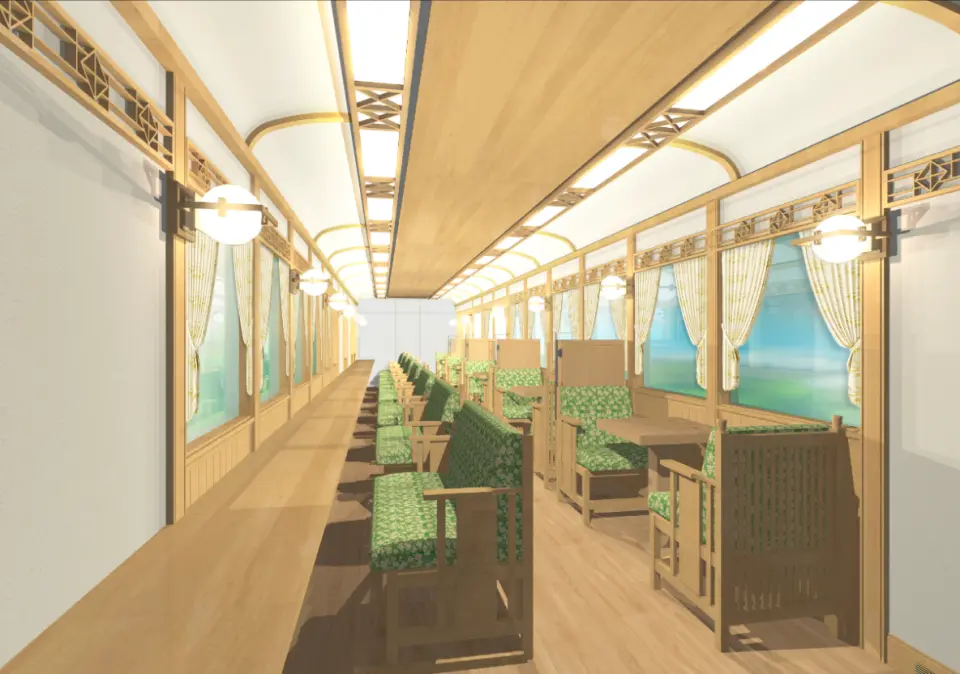 2號車廂（寬景座椅 / Wide View Seat）