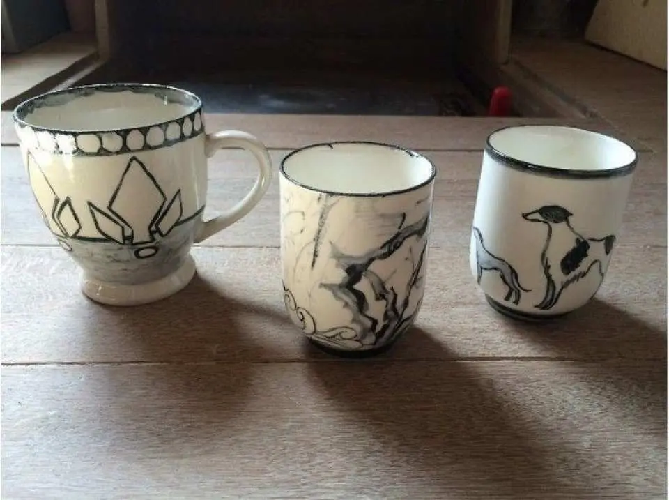 It will be carefully fired in the Manyo kiln. I can't wait for it to arrive!