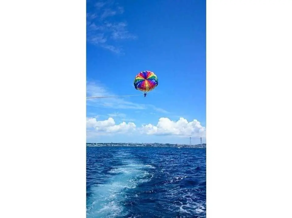 沖縄の青い海と空を満喫！
