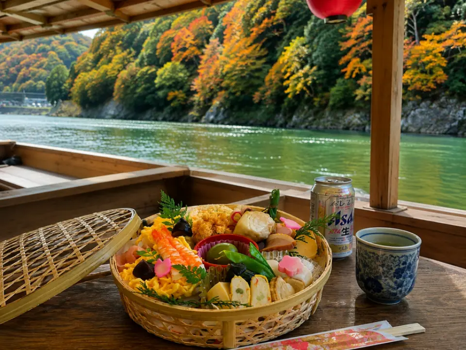 京都風情滿載！精緻竹籠御膳，細細品味四季旬味。