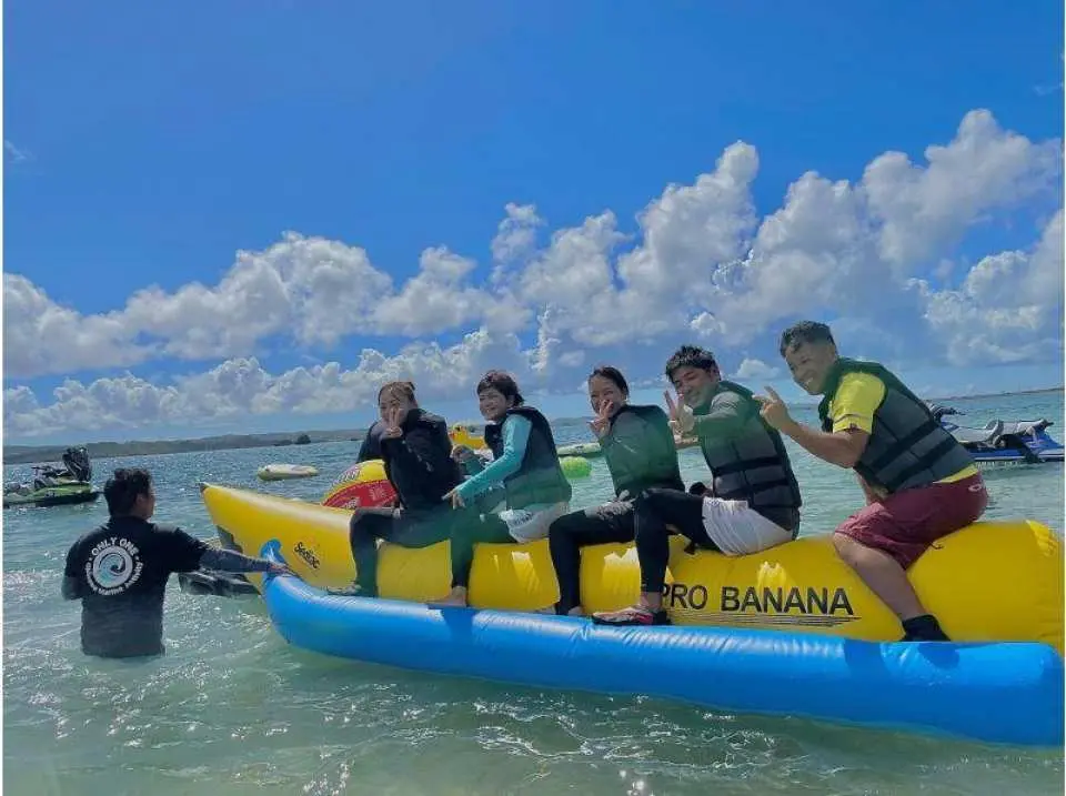 Will I be able to survive without falling off the banana boat?