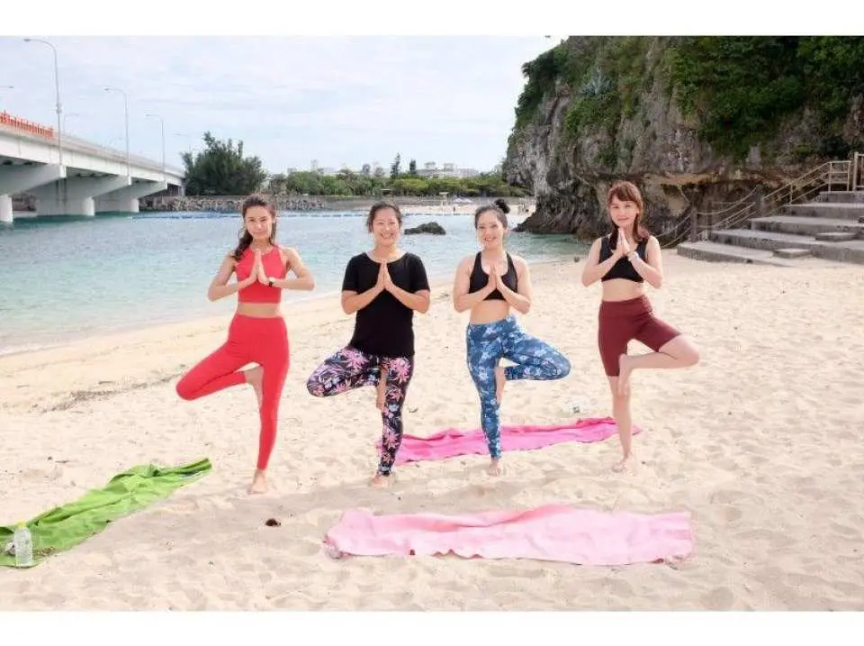 A beach just a 15-minute walk from Kokusai Street!