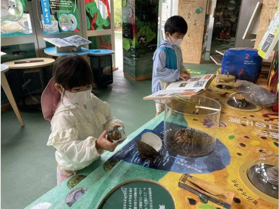 讓我們一起體驗展品吧！