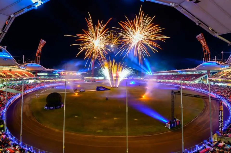 Get blown away by the dazzling fireworks display at the end of the day