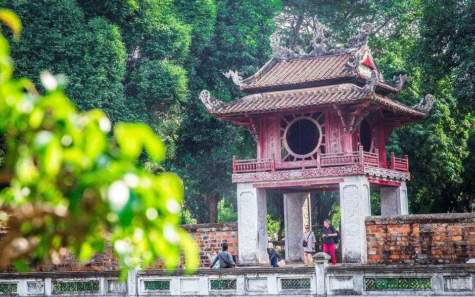 Temple of Literature – the first university of Vietnam, The Temple of Literature (Van Mieu Quoc Tu Giam) is one of the most attractive tourist spots in Northern Vietnam. The Temple of Literature was founded in 1070.