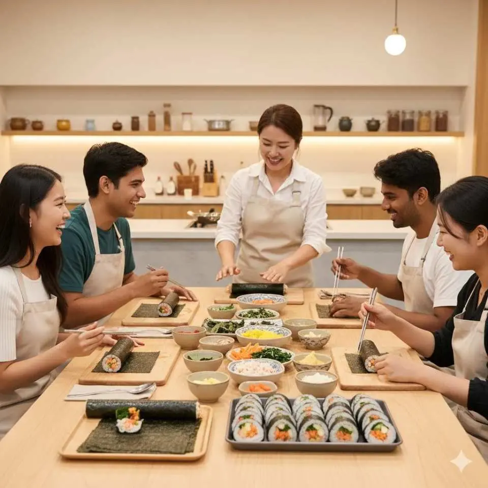 The Soul Food of Korea: Dive into the world of K-Food by making Gimbap, the iconic Korean seaweed rice roll famously loved by "Extraordinary Attorney Woo."
