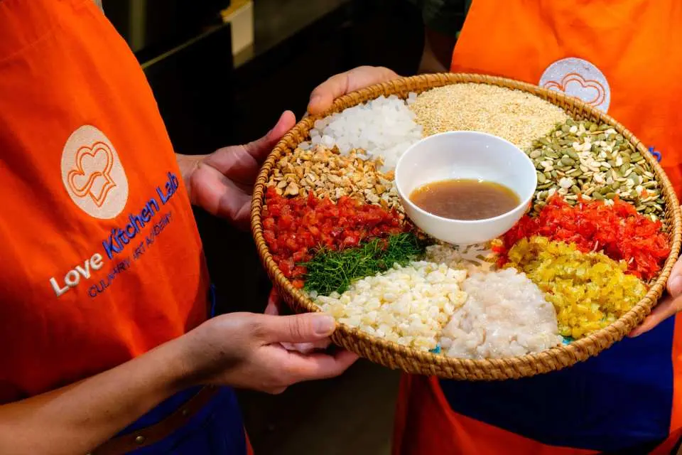 Let's prepare the filling together.