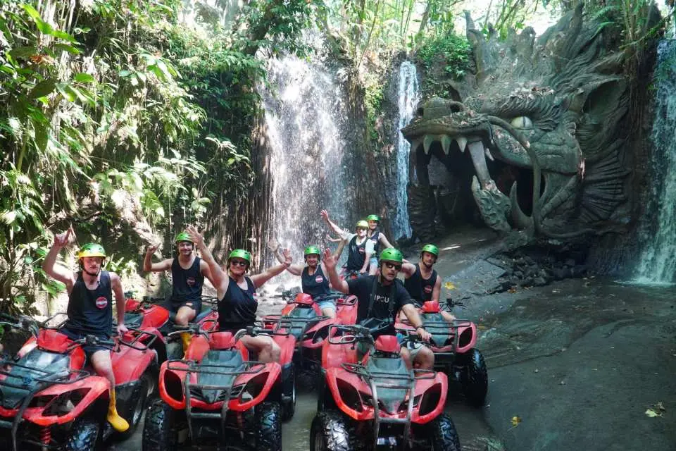 ATV in Ubud is famous for its thrilling, muddy off-road adventures through the heart of Bali’s lush jungles, rice paddies, and traditional villages.