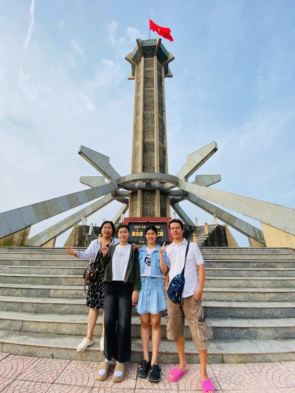 Visit historical landmarks on Cồn Cỏ Island: National Flagpole, Martyrs' Memorial, and the lighthouse with panoramic views.