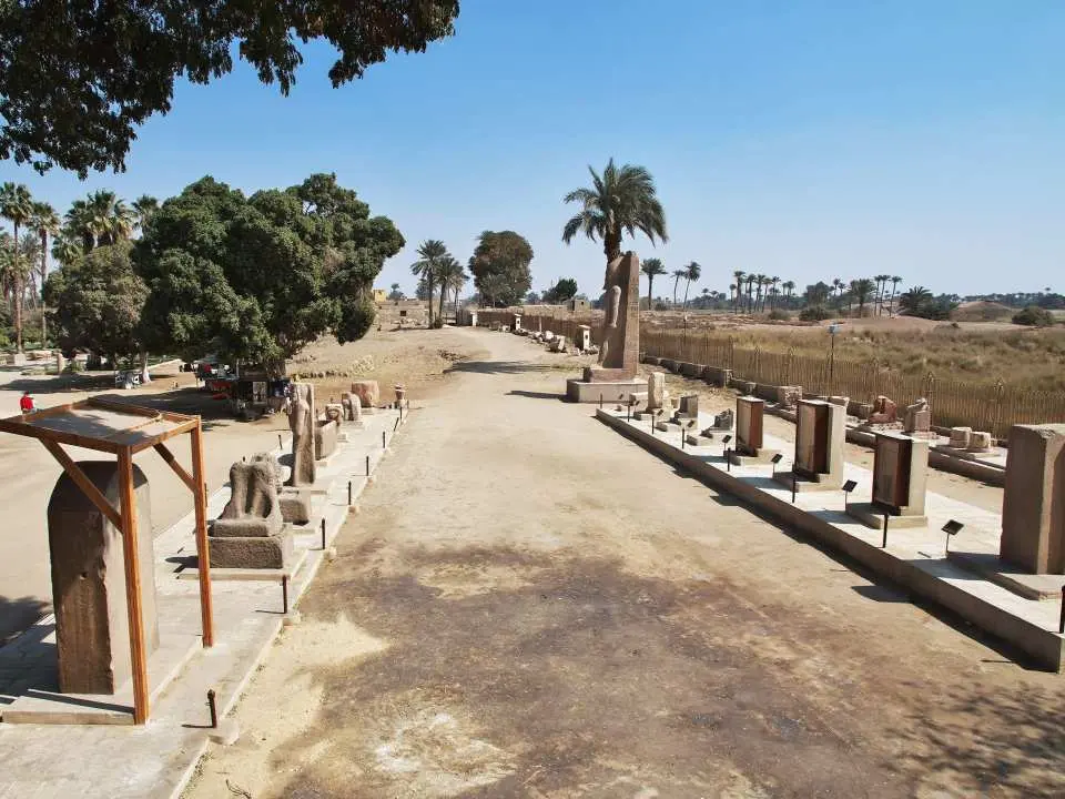 Your tour begins with pickup from your hotel or selected pickup point. Transfer time may vary depending on your hotel location, and final pickup details are confirmed one day before the activity. After meeting your guide and driver, travel by air-conditioned vehicle to begin the route.

Start with the Grand Egyptian Museum, where your guide introduces the museum visit according to the selected language and package. If your selected package includes tickets, the listed required entry is included. If the package without tickets and lunch is selected, entry fees are paid separately.

After the museum visit, continue to the Memphis and Saqqara Tour. Your guide leads this historical section according to the confirmed package, daily timing, ticketing flow, site operation, and local conditions.

Lunch is included only if the with tickets and lunch package is selected. If the without tickets and lunch package is selected, lunch is not included. At the end of the full-day experience, return by vehicle for drop-off.