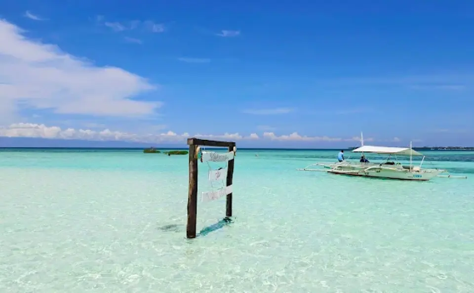 Hop on and proceed to Virgin Island, a stunning stretch of white sandbar surrounded by crystal-clear turquoise waters.