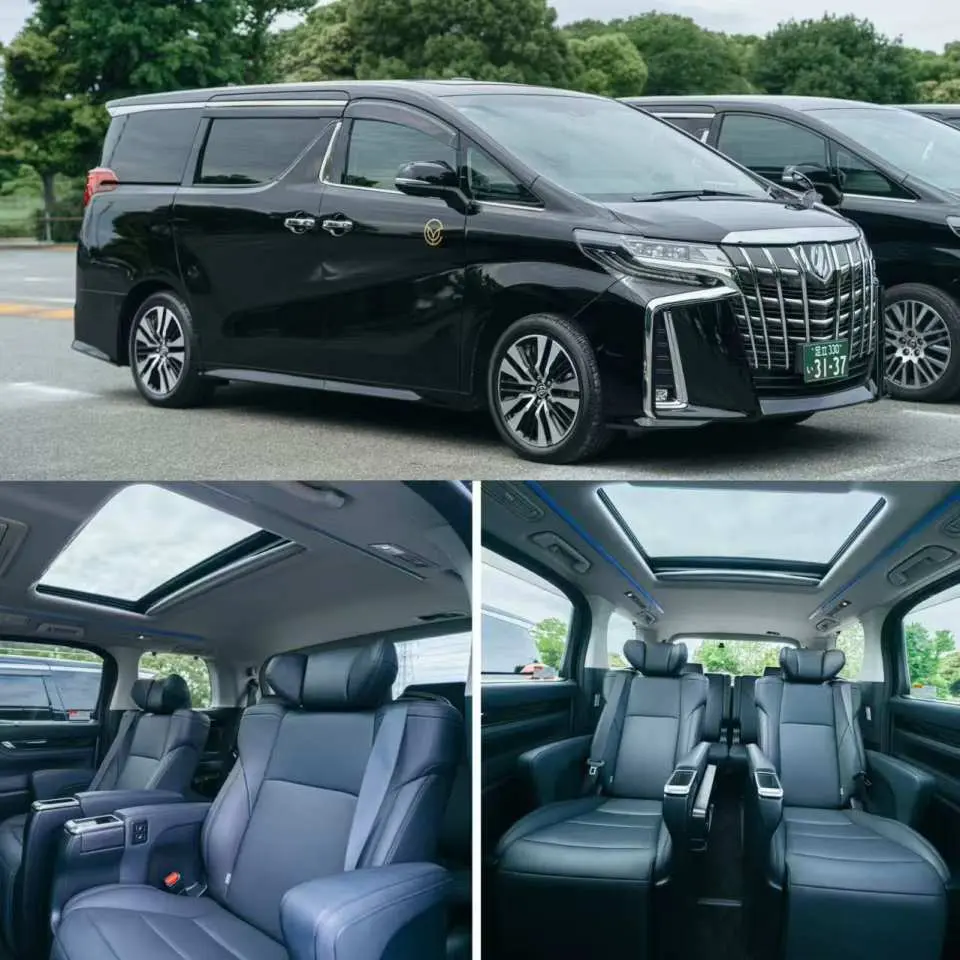 Vehicle Information:

Alphard Black, can carry 6 people and 5 pieces of luggage.