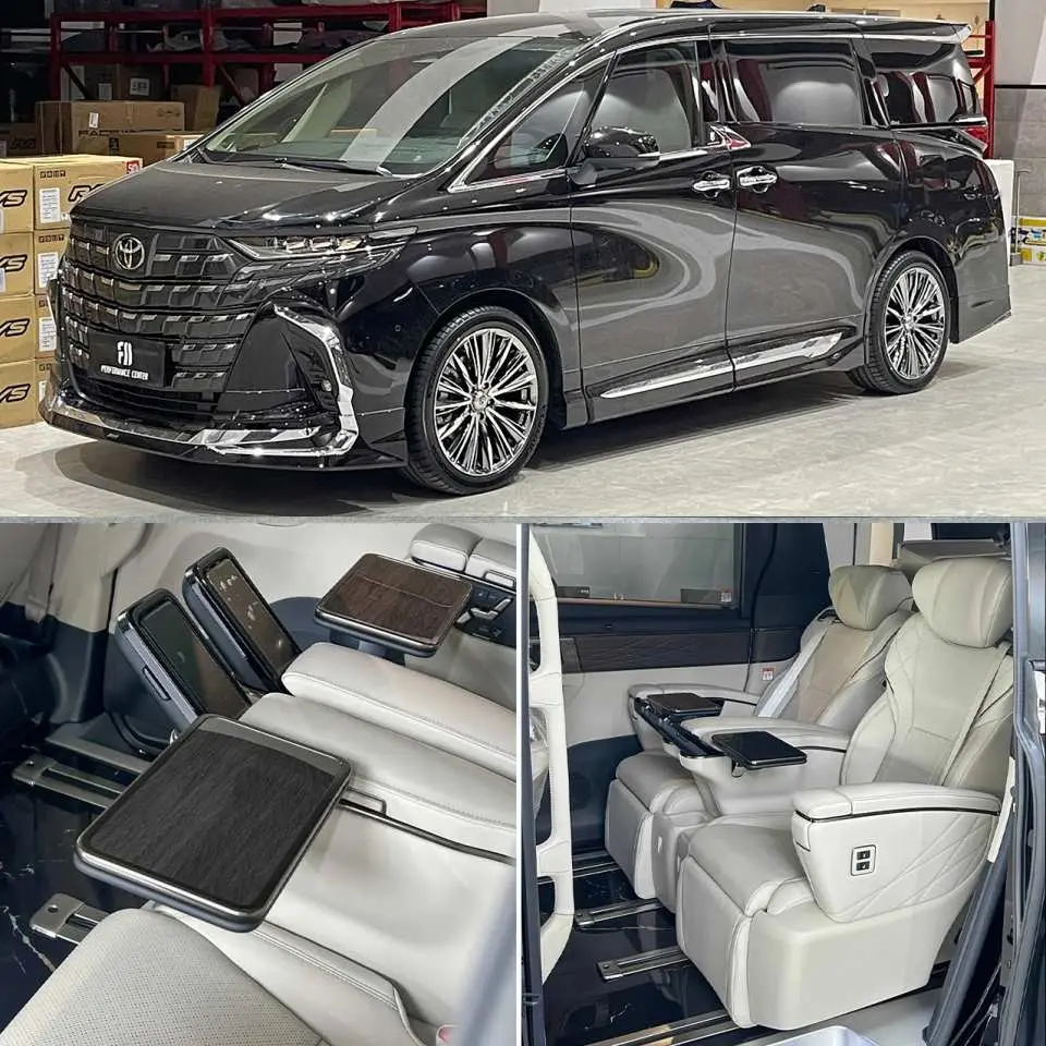 Vehicle Information:

Brand New Alphard 40 series can carry 6 people and 5 pieces of luggage.