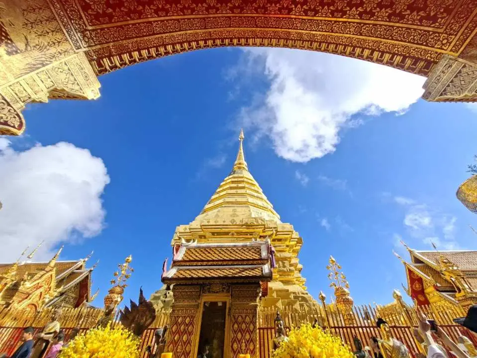 參觀素貼寺，欣賞神聖寺廟的美麗