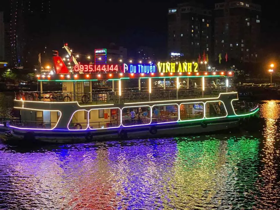 Have a memorable night in Vietnam when you join this cruise along Han River