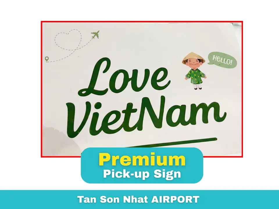 购买「尊享」套餐的乘客，请留意此接送标志。