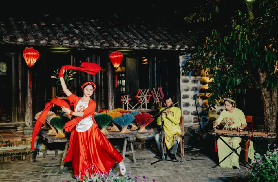 experiencing a vibrant cultural culinary performance showcasing local heritage.