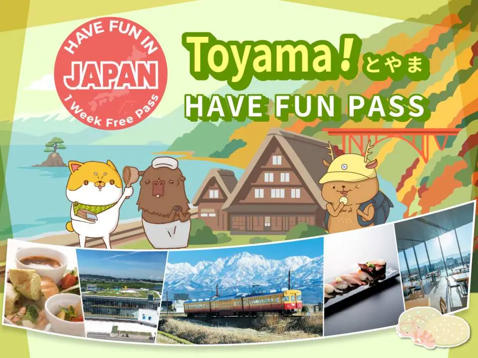Have Fun In Toyama 1 Week Free Pass - KKday