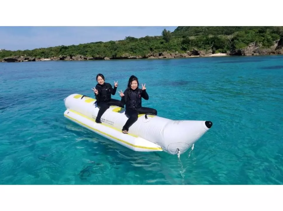 石垣島 笑顔特別割引中！ 青の洞窟シュノーケル＆マリンスポーツ（3