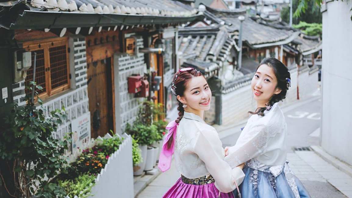 ソウル 三三五五 韓服レンタル（3355Hanbok Rental）景福宮店 韓服 