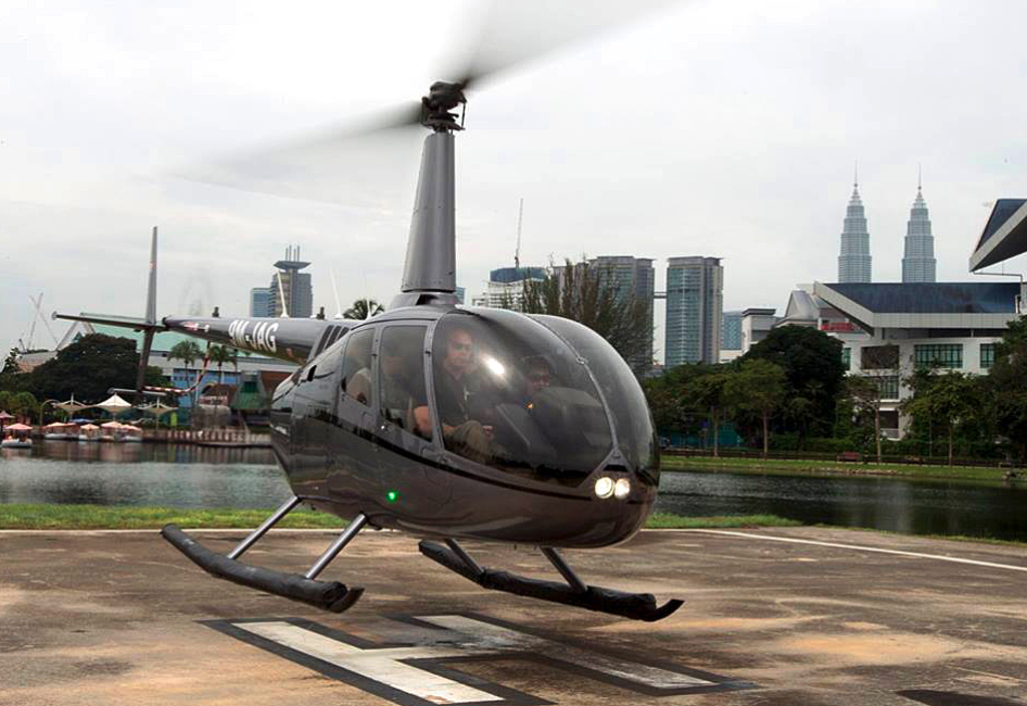 malaysia helicopter tour
