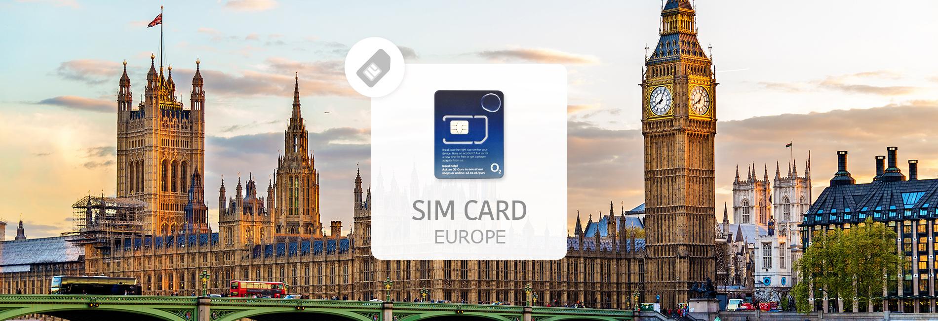 Europe 33 countries O2 Prepaid SIM Card (Delivery to Malaysia) - KKday