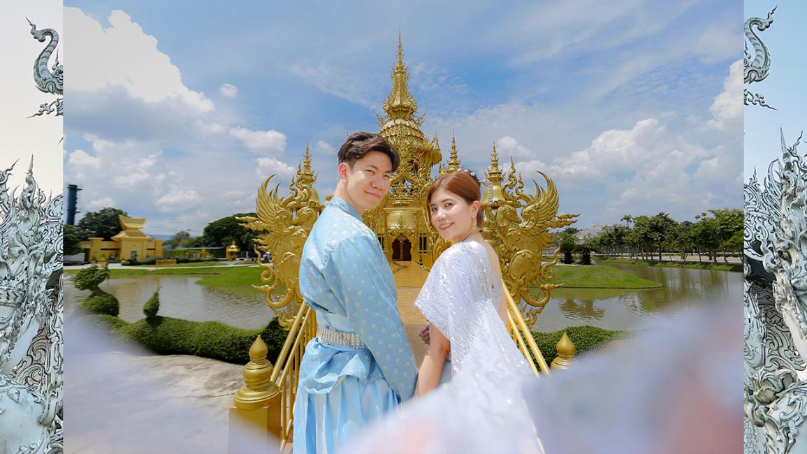Thai Dress Photoshoot at the White Temple | Chiang Rai - KKday
