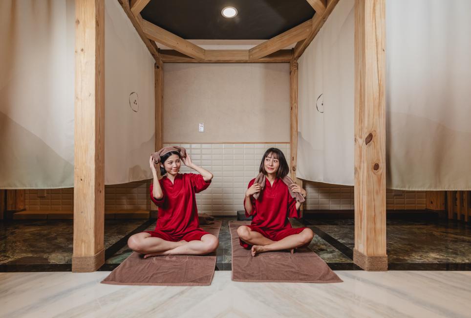 A stone spa in Taichung, Taiwan