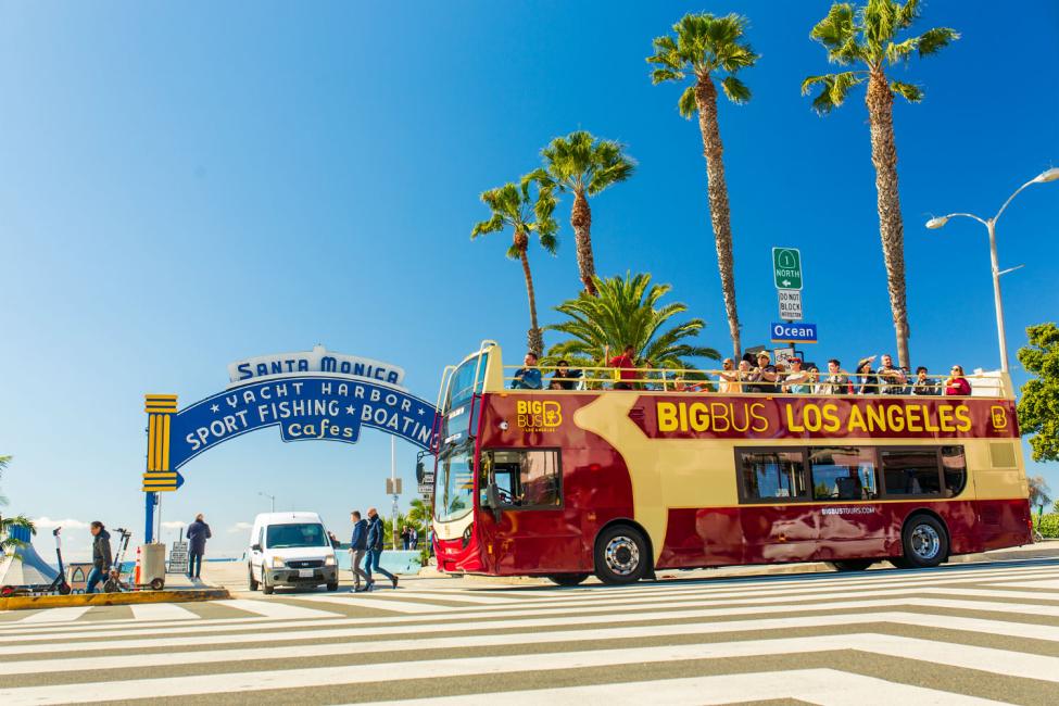 Los Angeles Big Bus Hop-On-Hop-Off Sightseeing Bus Tour