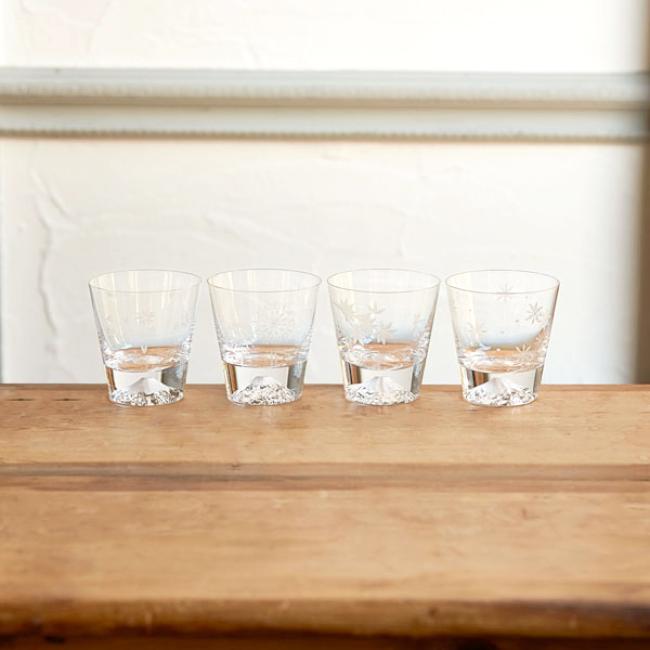 Edo Glass Special Collection Box With Seasonal Mount Fuji Designs Delivery To Singapore Malaysia Vietnam Thailand Kkday